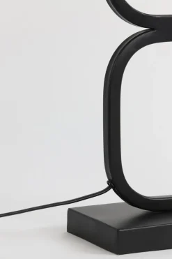 Light en Living Lampvoet 23x11,5x69 cm LUTIKA mat zwart van Light & Living