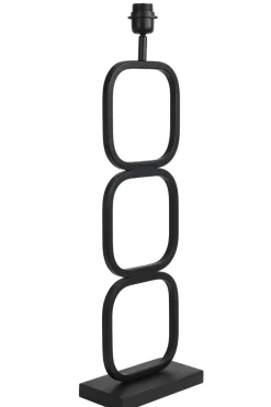 Light en Living Lampvoet 23x11,5x69 cm LUTIKA mat zwart van Light & Living