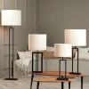 Light en Living Lampvoet 20x10x41 cm SHIVA mat zwart