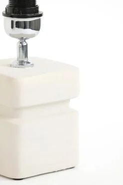 Light en Living Lampvoet 12,5x12,5x24,5 cm AMTA keramiek crème