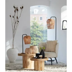 Light en Living Lampvoet 26,5x20x60 cm MARENO crème