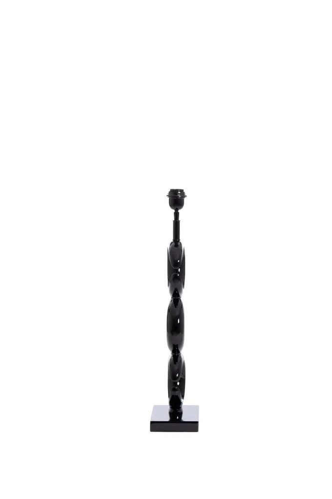 Light en Living Lampvoet 23x13x65 cm MAAN glanzend zwart