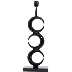 Light en Living Lampvoet 23x13x65 cm MAAN glanzend zwart