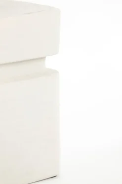 Light en Living Lampvoet 16x16x32 cm AMTA keramiek crème
