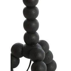 Light en Living Lampvoet 20x20x40 cm VEGLIO hout zwart