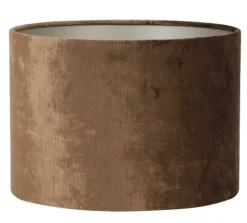 Light en Living Light & Living Lampenkap Cilinder GEMSTONE Bruin 30-30-21 cm