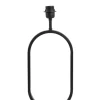 Light en Living Light & Living Lampvoet JAMIRI - 21x10x45 cm - Mat Zwart