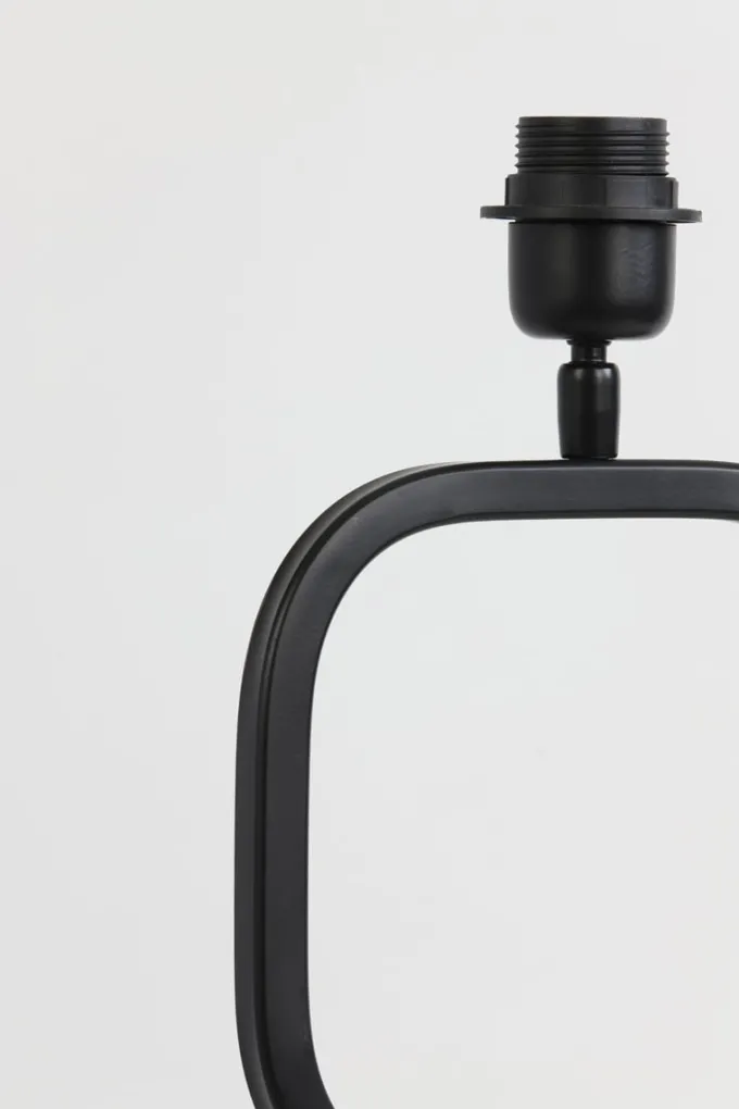 Light en Living Light & Living Lampvoet LUTIKA - Mat Zwart - 23x11,5x46 cm