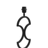 Light en Living Light & Living Lampvoet RIAVA - 17,5x11x43 cm - Mat Zwart