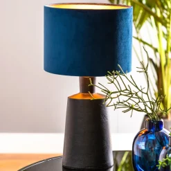 Light en Living Light & Living Lampvoet BALOE mat zwart - 15x11,5x32 cm