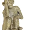 Light en Living Ornament Aap in antique brons finish