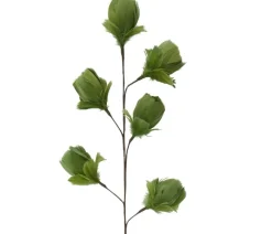 Light en Living Ornament 6 bloemen 90 cm TULIP groen