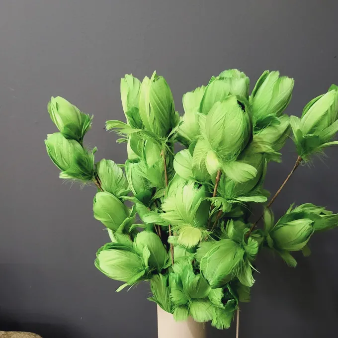 Light en Living Ornament 6 bloemen 90 cm TULIP groen
