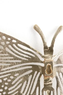 Light en Living Ornament BUTTERFLY set van 3 glanzend goud