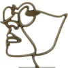 Light en Living Ornament FACE antiek brons - 2 maten beschikbaar