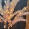 Light en Living Ornament LED 110 cm FEATHER roze