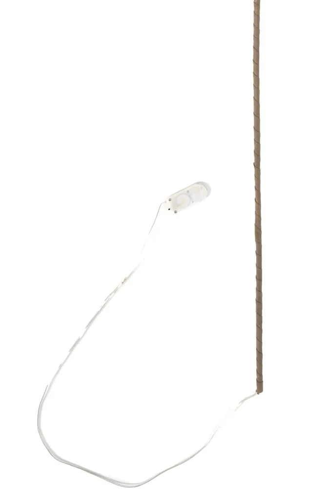 Light en Living Ornament LED 110 cm FEATHER wit
