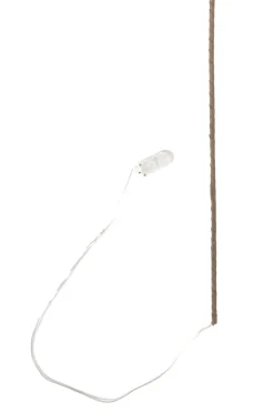 Light en Living Ornament LED 110 cm FEATHER rood / roze