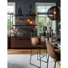 Light en Living Ornament op voet GOUYA agaat en mat zwart - Light & Living