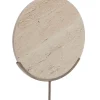 Light en Living Ornament op voet 35x10x51,5 cm MORENO zand travertin