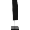 Light en Living Ornament op voet 35x10x53 cm XERRA - Hout en Zwart