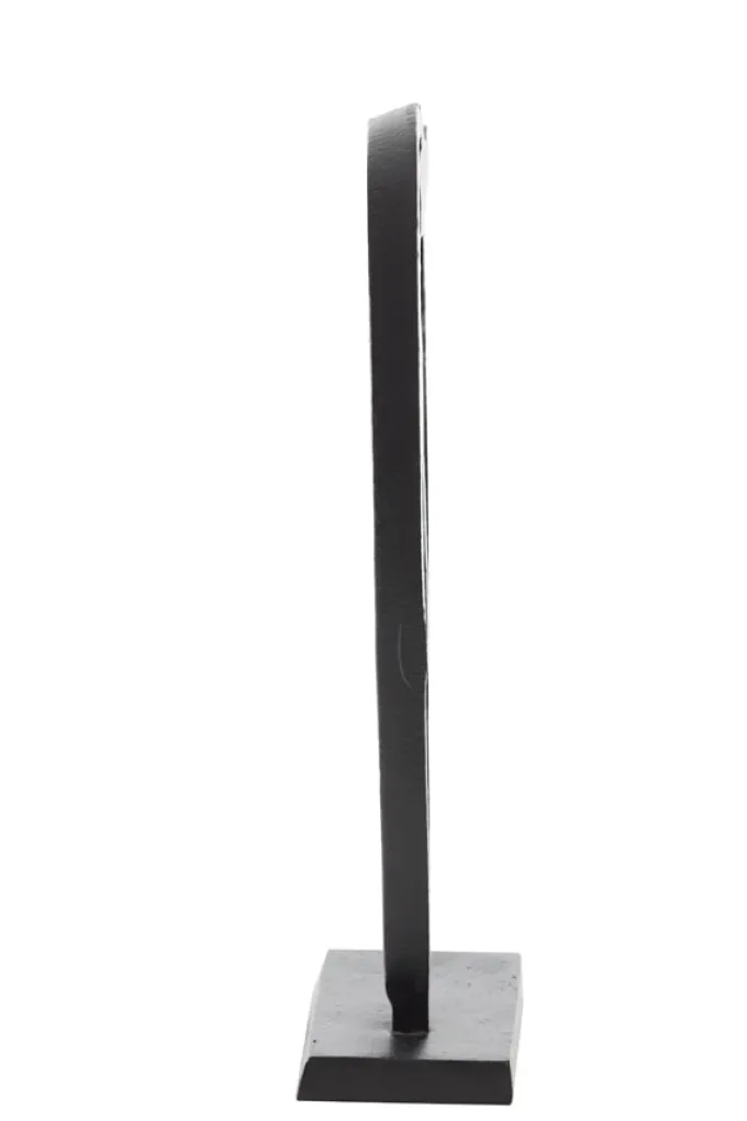 Light en Living Ornament op voet Pinguïn mat zwart - Stijlvol metalen woonaccessoire