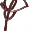 Light en Living Ornament op voet 19x8x38 cm CALLA glans bordeaux