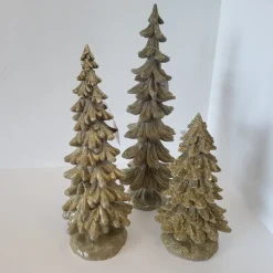 Light en Living Ornament Ø13X25 cm CHRISTMAS TREE goud
