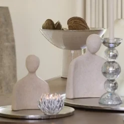 Light en Living Ornament 15x6,5x21,5 cm HEAD sand - M