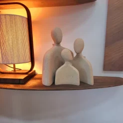 Light en Living Ornament 12x5,5x16 cm HEAD sand - S