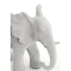 Light en Living Ornament 24x17x20,5 cm ELEPHANT crème
