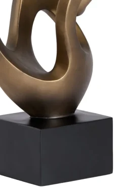 Light en Living Ornament 25x16,5x42,5 cm FELICIA antiek brons + zwart