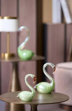 Light en Living Ornament 17x9,5x29 cm SWAN glas groen