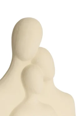 Light en Living Ornament 28x13x29 cm SOLINE keramiek mat creme