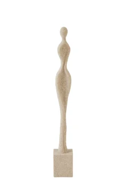 Light en Living Ornament 5x5x37,5 cm TAROPA zand