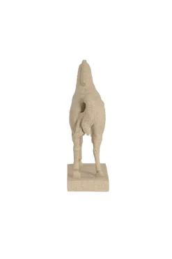 Light en Living Ornament 31x10x29 cm HORSE zand