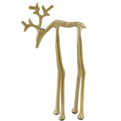Light en Living Ornament 15x6x25 cm DEER goud