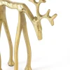 Light en Living Ornament 15x6x20 cm DEER goud