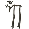Light en Living Ornament 15x6x25 cm DEER glans bruin-brons