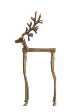 Light en Living Ornament 20.5x13x47 cm REINDEER goud