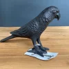 Light en Living Ornament 19x5x11 cm BIRD zwart