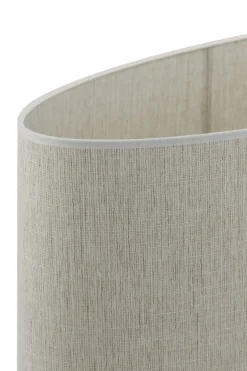 Light en Living Ovale Lampenkap BRESKA in Parelwit - Stijlvol design in diverse maten