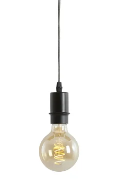 Light en Living Pendel met houder Ø5x7,5 cm CUPA zwart-wit