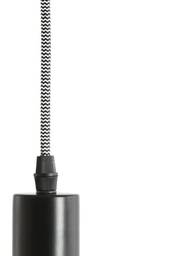 Light en Living Pendel met houder Ø5x7,5 cm CUPA zwart-wit