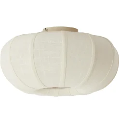 Light en Living Plafondlamp Ø40x21,5 cm ZOSIA linnen crème