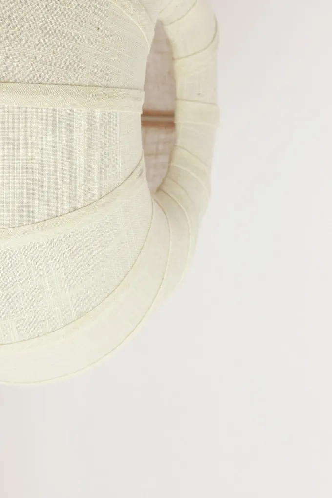 Light en Living Plafondlamp Ø40x21,5 cm ZOSIA linnen crème