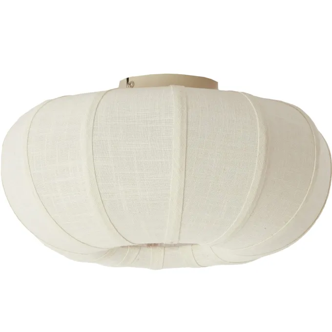 Light en Living Plafondlamp Ø50x24,5 cm ZOSIA linnen Crème