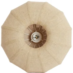 Light en Living Plafondlamp ZOSIA Ø40x21,5 cm Linnen Naturel – Light & Living