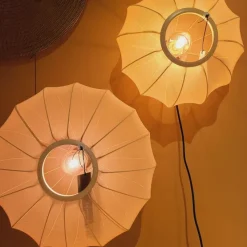 Light en Living Plafonnière Ø40x21 cm PLUMALIA zand van Light & Living