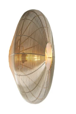 Light en Living Plafonnière Ø40x17 cm BAHOTO licht goud